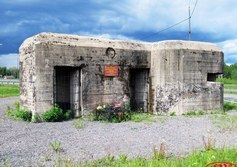 ДОТ № 687 КаУР на развязке в Керро