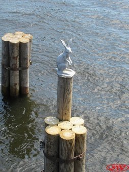 Памятник зайцу у Петропавловской крепости