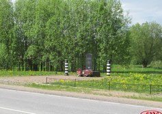 Два Памятника на месте гибели курсантов