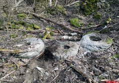 Руины водяной мельницы близ Кайболово