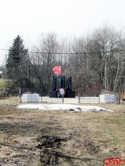 Памятник погибшим землякам в д. Пумалицы