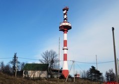 Маяк и вышка СУДС в д. Горки