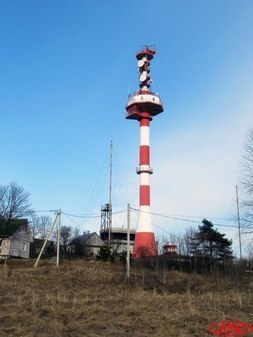 Маяк и вышка СУДС в д. Горки