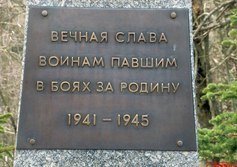 Братская могила в д. Логи