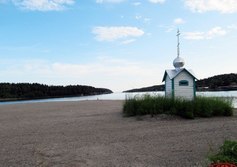 Часовня Николая Чудотворца в пос. Умба Мурманской области