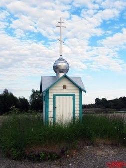 Часовня Николая Чудотворца в пос. Умба Мурманской области