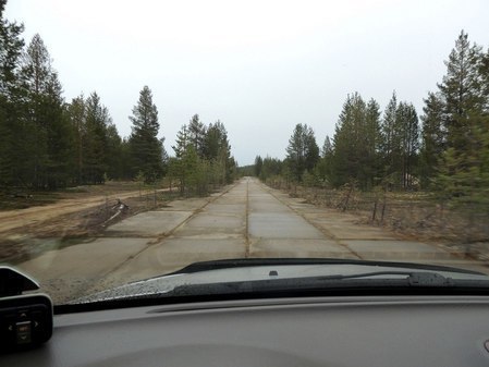 Заброшенный аэродром Талый Ручей