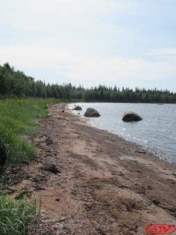 Дикий пляж у р. Чёрная