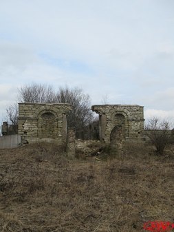 Хозяйственный двор усадьбы в Дылицах