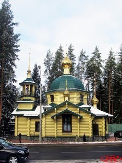 Церковь Всех Святых на Левашовском кладбище