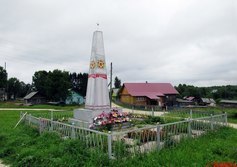 Памятник воинам-землякам в д. Морщихинская