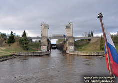 Шлюз №1 Волго-Балтийского канала в Вытегре