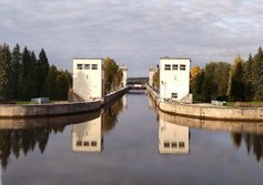 Шлюз №1 Волго-Балтийского канала в Вытегре