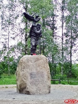 Памятник Николаю Клюеву в Вытегре