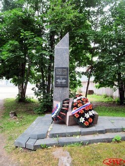 Памятник погибшим в Афганистане в Пудоже