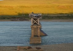 Иультинский мост через Амгуэму