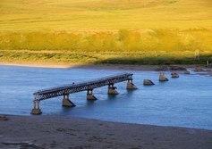 Иультинский мост через Амгуэму