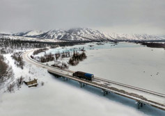 Мост через реку Нелкандя