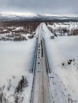 Мост через реку Нелкандя