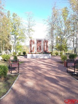 Стела в честь бойцов СВО