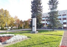 Бюст В.И. Ленина в Подпорожье