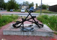 Памятник речникам, основателям посёлка