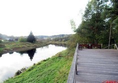 Смотровая площадка над Оятью в Винницах