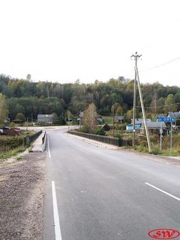 Автомобильный мост через Оять в Винницах