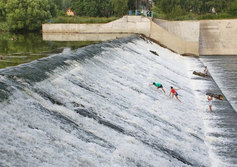 Плотина на р. Нара в Серпухове