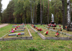 Братское кладбище советских воинов в Алёховщине