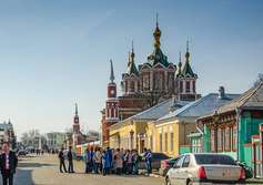 Падающая башня Брусенского монастыря