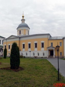 Храм Сергия Радонежского в Старо-Голутвине монастыре в Коломне