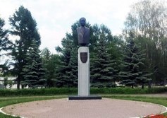 Памятник Б.И. Шавырину в Коломне