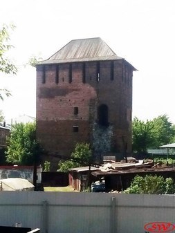 Погорелая (Алексеевская) башня Коломенского кремля