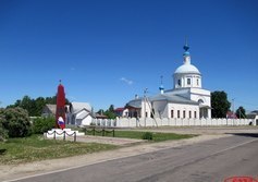 Памятник героям двух войн в Парфентьево
