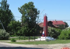 Памятник героям двух войн в Парфентьево