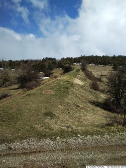 Остатки плотины водохранилища Сикорского