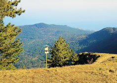 Выход Таракташской тропы на плато Ай-Петри