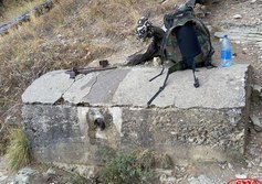 Коллектор водовода на Таракташской тропе