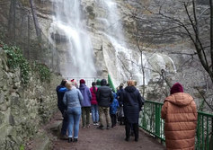 Смотровая площадка на водопад Учан-Су