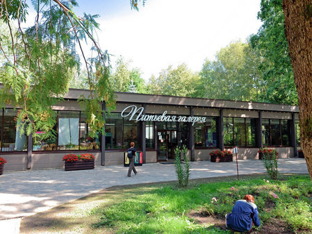 Питьевая галерея (бювет) в Старой Руссе