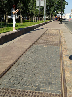 Памятник первой линии трамвая в Санкт-Петербурге