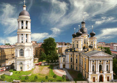 Колокольня Владимирского собора в Санкт-Петербурге