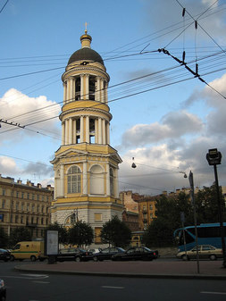 Колокольня Владимирского собора в Санкт-Петербурге