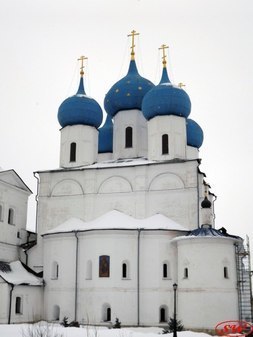 Собор Зачатия Праведной Анны в Высоцком монастыре в Серпухове