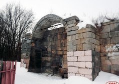 Фрагмент стены Серпуховского кремля