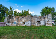 Фрагмент стены Серпуховского кремля