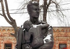 Памятник «Бойцам спецназа – солдатам России» в Давидовой пустыни