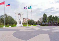 Памятник «Воинам 6-й роты» в парке Боевого Братства