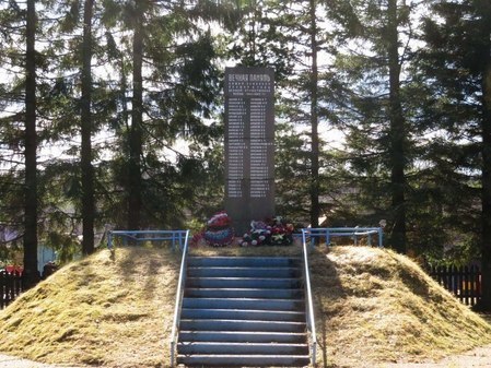 Памятник погибшим землякам в Гимреке